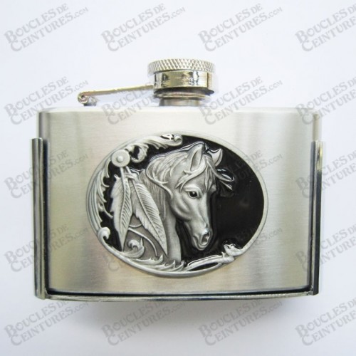 FLASQUE À ALCOOL DÉTACHABLE 90ML ETOILE FLASQUE À ALCOOL DÉTACHABLE 90ML ETOILE