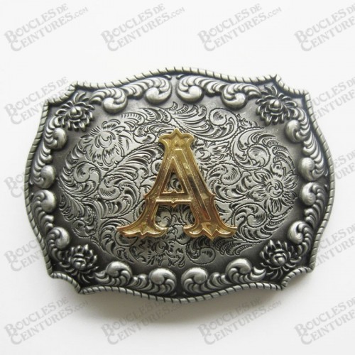 INITIALE LETTRE "A" COULEUR BRONZE INITIALE LETTRE "A" COULEUR BRONZE