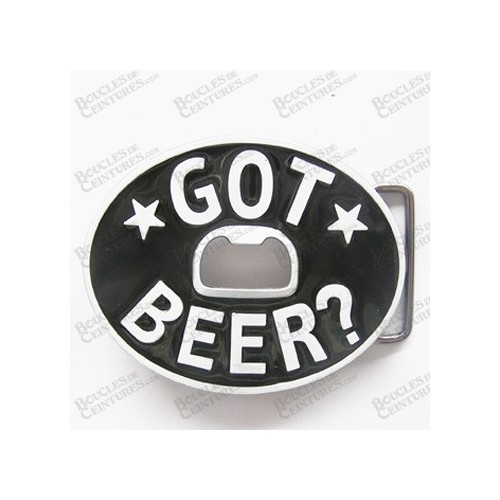 DÉCAPSULEUR "GOT BEER ?" DE FORME OVALE DÉCAPSULEUR "GOT BEER ?" DE FORME OVALE