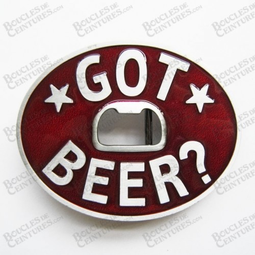 DÉCAPSULEUR "GOT BEER ?" DE FORME OVALE DÉCAPSULEUR "GOT BEER ?" DE FORME OVALE