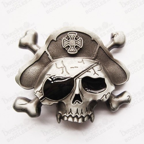 TÊTE DE MORT DE CAPITAINE PIRATE TÊTE DE MORT DE CAPITAINE PIRATE