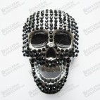 CRÂNE RIEUR AVEC DIAMANTS STRASS