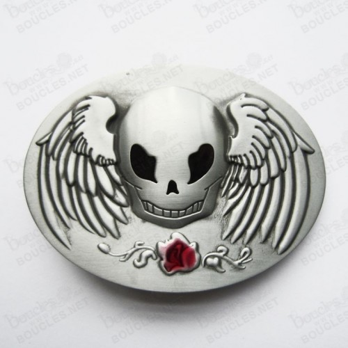 CRÂNE AVEC AILES D'ANGE CRÂNE AVEC AILES D'ANGE