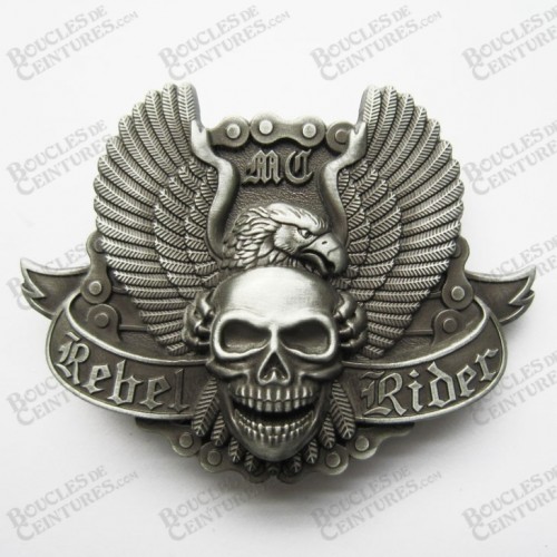 "REBEL RIDER" TÊTE DE MORT "REBEL RIDER" TÊTE DE MORT
