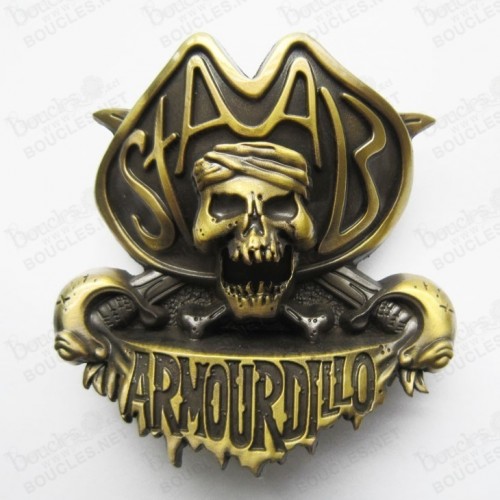 TÊTE DE MORT DE PIRATE "ARMOURDILLO" TÊTE DE MORT DE PIRATE "ARMOURDILLO"