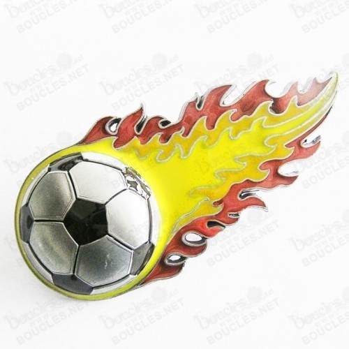 BALLON DE FOOTBALL EN FLAMMES