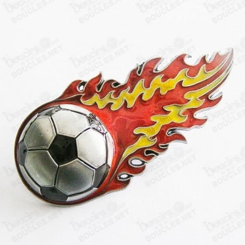 BALLON DE FOOTBALL EN FLAMMES