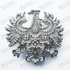 BLASON AVEC DIAMANTS STRASS